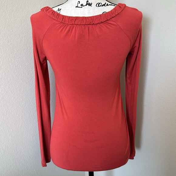 Burnt Orange Banana Republic Top - Picture 3 of 3